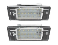 Opel Vectra C Kombi 02-08 lampki podświetlenia tablicy rejestracyjnej LED 2 szt. kpl.