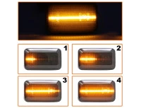 VW Corrado Golf I II Jetta I II kierunkowskaz boczny LED DYMIONY DYNAMICZNY 2 szt. KPL