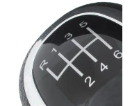 Nissan Qashqai II 13-20 gałka zmiany biegów CZARNA + CHROM 6 BIEGÓW