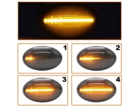 Opel Astra F Corsa B C Tigra A kierunkowskaz boczny LED DYMIONY DYNAMICZNY 2 szt. KPL