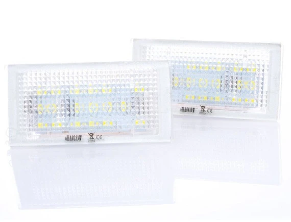 BMW 3 E46 98-03 2-VRATNI COUPE LED luči za registrsko tablico, 2-delni komplet
