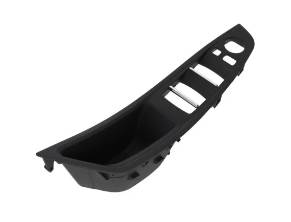 BMW 5 F10 F11 09-17 uchwyt wewnętrzny CZARNY drzwi przednich lewych