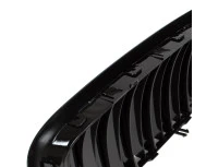 BMW X5 E70 06-13 atrapy między reflektory (nerki) lewa + prawa kpl. BLACK GLOSSY DOUBLE BAR
