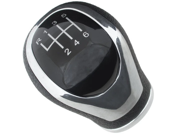 Nissan Qashqai II 13-20 gałka zmiany biegów CZARNA + CHROM 6 BIEGÓW