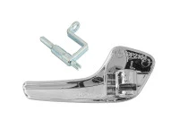 Opel Corsa D 06-14 klamka wewnętrzna CHROM lewa + bolec klamki wewnętrznej 2 szt. KPL