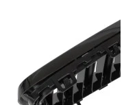 BMW 2 F23 2014- atrapy między reflektory (nerki) lewa + prawa kpl. BLACK GLOSSY DOUBLE BAR