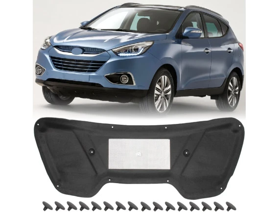 Hyundai ix35 10-15 wygłuszenie maski silnika z odpromiennikiem ciepła