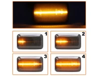 VW Corrado Golf I II Jetta I II kierunkowskaz boczny LED DYMIONY DYNAMICZNY 2 szt. KPL