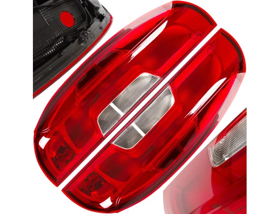 Fiat Doblo II FL 2015- Z DRZWIAMI lampa tylna lewa + prawa 2 szt. KPL