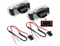 Porsche Cayenne Seat Alhambra Skoda Superb II lampki wewnętrzne drzwi BIAŁE LED 2 szt. kpl.