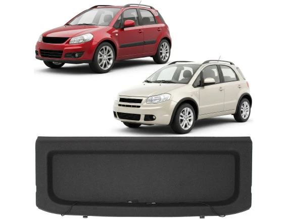 Suzuki SX4 2006- Fiat Sedici 06-14 Półka bagażnika CZARNA