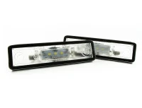 Opel Astra F G Combo Corsa B C Omega A B Signum Tigra Vectra B Zafira A lampki podświetlenia tablicy rejestracyjnej LED 2 szt. kpl.