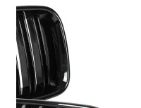 BMW 3 E36 91-96 atrapy między reflektory (nerki) lewa + prawa kpl. BLACK GLOSSY DOUBLE BAR