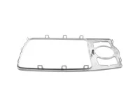 Audi Q7 4L 06-15 ramka konsoli środkowej MMI SILVER