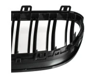 BMW 3 E92 E93 10-13 atrapy między reflektory (nerki) lewa + prawa kpl. BLACK GLOSSY DOUBLE BAR