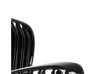BMW 7 G11 G12 2015- atrapy między reflektory (nerki) lewa + prawa kpl. BLACK GLOSSY DOUBLE BAR