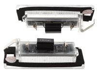Fiat Ducato Citroen Jumper Peugeot Boxer 2006- lampki podświetlenia tablicy rejestracyjnej LED 2 szt. kpl.
