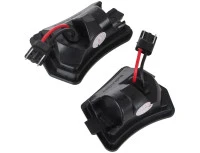 Volvo C30 C70 II S40 II S60 I II S80 I II V40 II V50 V60 V70 II III XC70 I II XC90 lampki podświetlenia lusterek LED 2 szt. kpl.