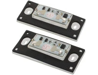 Audi A3 8L 00-03 A4 S4 Avant 99-01 lampki podświetlenia tablicy rejestracyjnej LED 2 szt. kpl.