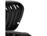 BMW 1 F21 15-18 atrapy między reflektory (nerki) lewa + prawa kpl. BLACK GLOSSY DOUBLE BAR