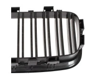 BMW 3 E36 91-96 atrapy między reflektory (nerki) lewa + prawa kpl. BLACK GLOSSY DOUBLE BAR