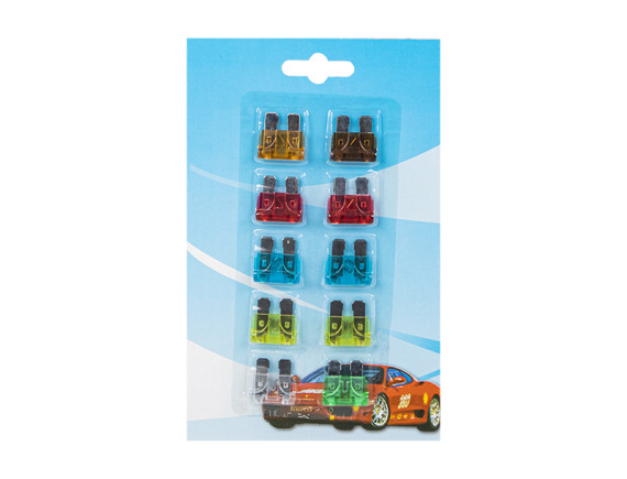 Komplet avtomobilskih ploščatih varovalk