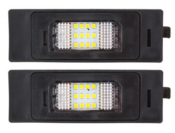 Fiat Marea Multipla registrska tablica svetilka / svetilka LED 2 kos