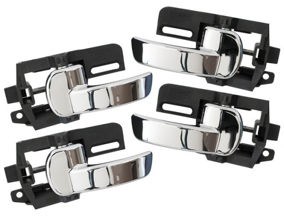 Nissan Qashqai 2007- Notranji ročaj CHROM 4 kom