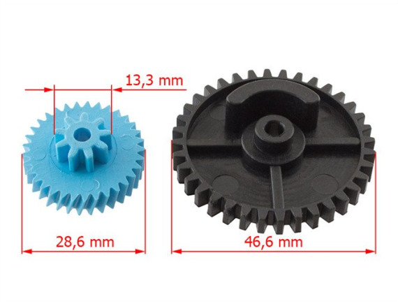 Ford Transit Connect aktuator centralnega zaklepanja Komplet za popravilo Zobniki 2 kos