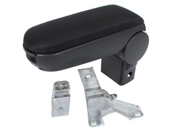 VW Beetle set naslonjala za roke BLACK FABRIC + komplet za pritrditev