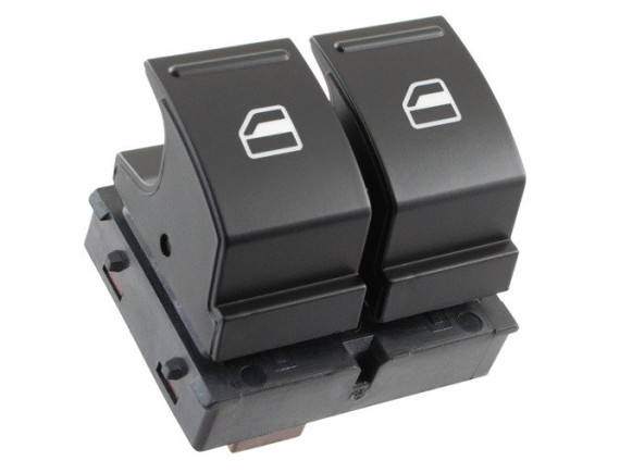 Skoda Fabia II 2007- stikalna plošča dvigala oken (električna nastavitev) DUAL