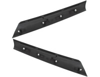 MINI R50 R53 01-06 letev, zunanja obloga A-stebrička, GLOSS BLACK levo + desno 2 kom