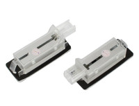 Renault Captur Espace IV Fluence Modus FL Scenic II III Lučka registrske tablice / svetilka LED 2 set