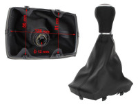 Audi A6 C6 04-12 Prestavna ročica BLACK 6 Prestav + Lever Gaiter BLACK