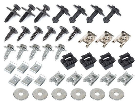 Audi A6 Allroad 06-11 Pod pokrovom motorja nastavite 42pcs