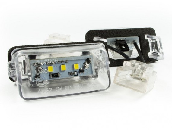 Citroen C3 C4 C5 C6 Berlingo Luč registrske tablice / svetilka LED 2 set