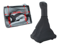 Audi A5 8T 07-16 Prestavna ročica BLACK 5 Gear + Lever Gaiter BLACK