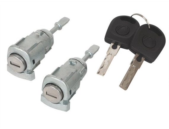VW Bora 98-05 Zaklepanje / vstavitev sprednjih vrat L + P 2pcs set