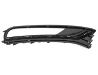 VW Passat B7 2010- (izvedba meglenke) Prezračevalna mreža odbijača CHROM Levo