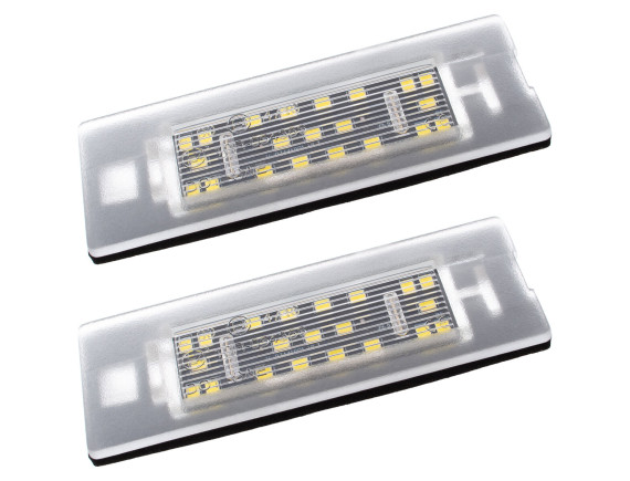 Fiat Panda 2003- 2012 - LED luči za osvetlitev registrske tablice, 2 kom