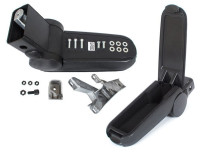 Set za naslon za roke Skoda Octavia I BLACK FABRIC + komplet za pritrditev