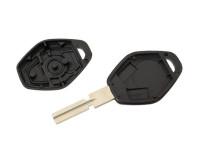 BMW 3 E36 E46 5 E39 7 E38 X3 E83 X5 E53 Kovček za daljinski upravljalnik 3 gumbi - (rezalna tipka)