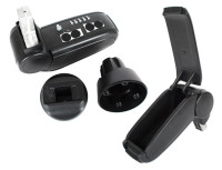 Seat Mii 2011- naslon za roke Črni EKOLEATHER + komplet za pritrditev