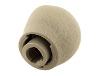 RENAULT MEGANE MK3 III 08- / 2008- Gumijasta gonila BEIGE + MAT CHROME CAP 6 + R