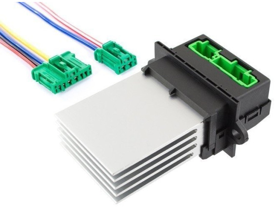 Nissan Micra III Blower upor + 2x vtič (2 pin + 4 pin) 3pcs set