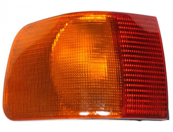 Audi 100 C4 91-94 limuzina / limuzina Zunanja zadnja / zadnja svetilka oranžno-rdeča Leva