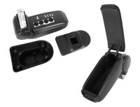 Peugeot 207 2006- komplet za naslon za roke BLACK FABRIC + komplet za pritrditev