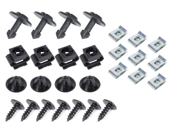 Audi A4 B5 / Avant 94-01 Pod pokrovom motorja nastavite 28pcs