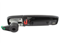 FIAT PANDA 03-09 ZUNANJI RAN VRATA PREDNJI levi ČRNI