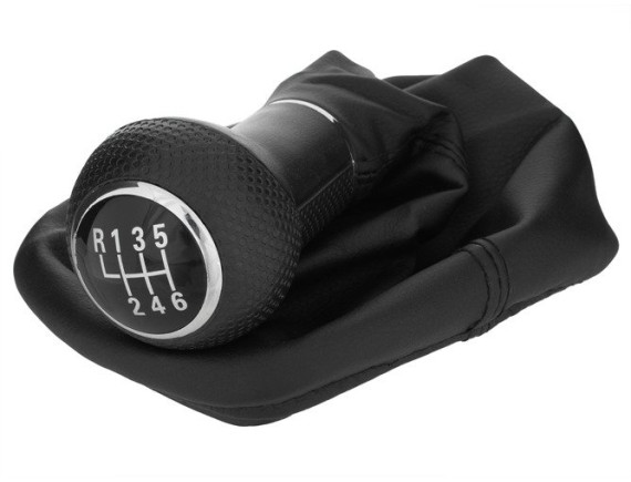 VW Golf IV 98-05 Prestavna ročica ČRNA 6 Zobnikov + Ročica luknja 12 mm